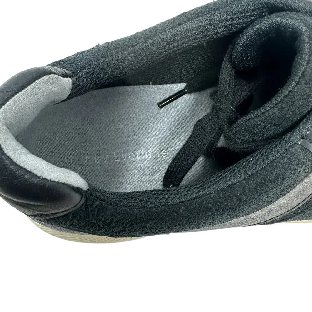 Everlane‎ The Trainer Sneakers Leather Suede Black Men's Size 10